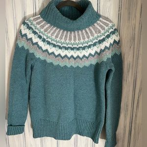 Ann Taylor Loft Heavy warm sweater with turtle neck